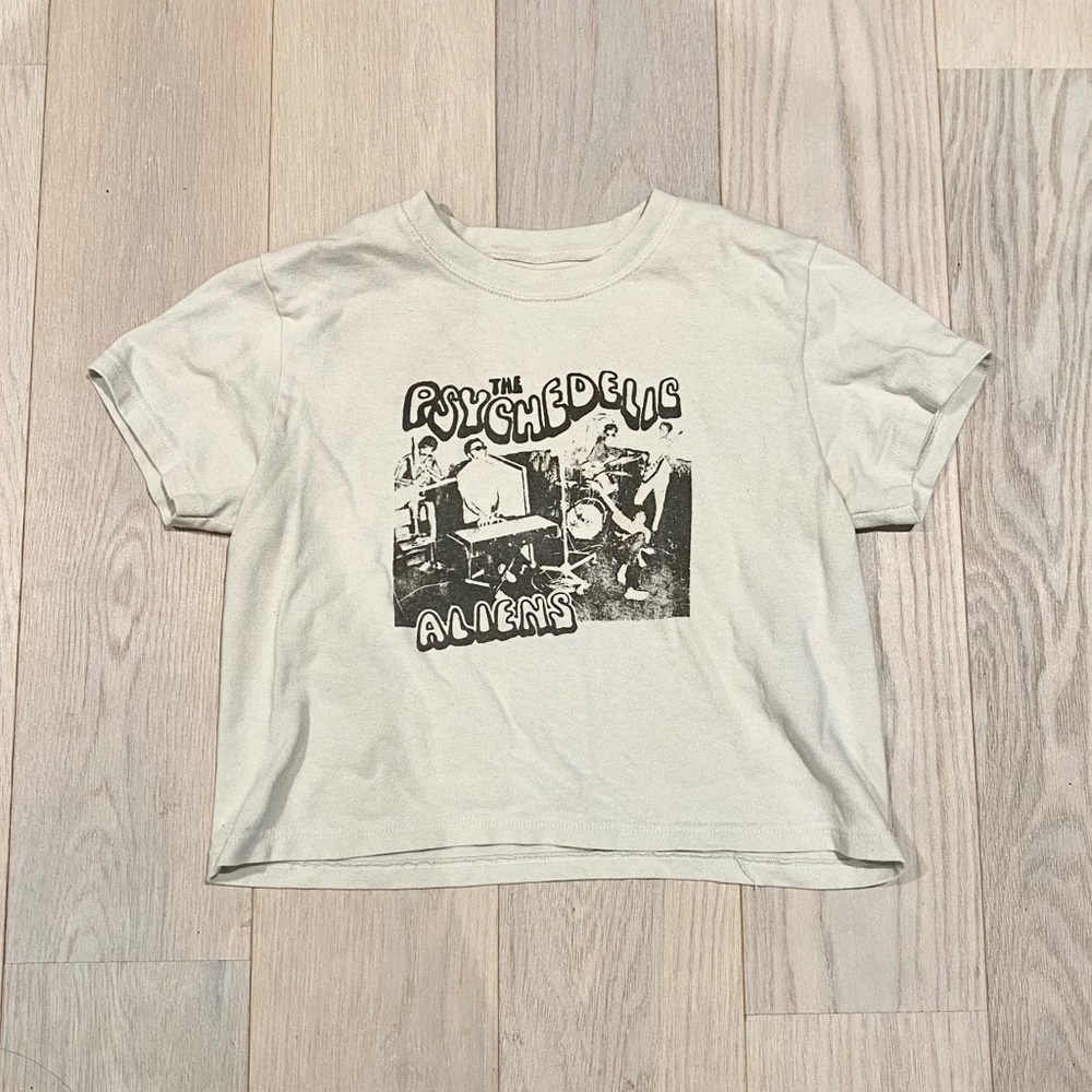 Brandy Melville psychedelics crop top